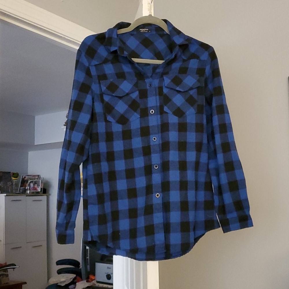 Plaid Button Up Shirt